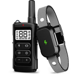 LeadGo dog training collar receiver demonstrates IPX7 durability for outdoor wear