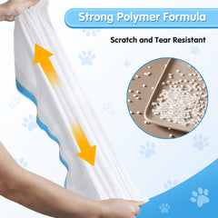 LeadGoods drawstring liner pack showing secure closure to contain waste and odors