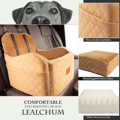Anti-slip base keeps the booster stable on the car seat during bumpy rides.