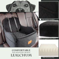 Lealchum memory-foam cushion highlights comfort during car trips