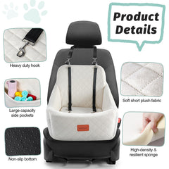 Lealchum adjustable straps ensure secure vehicle installation.