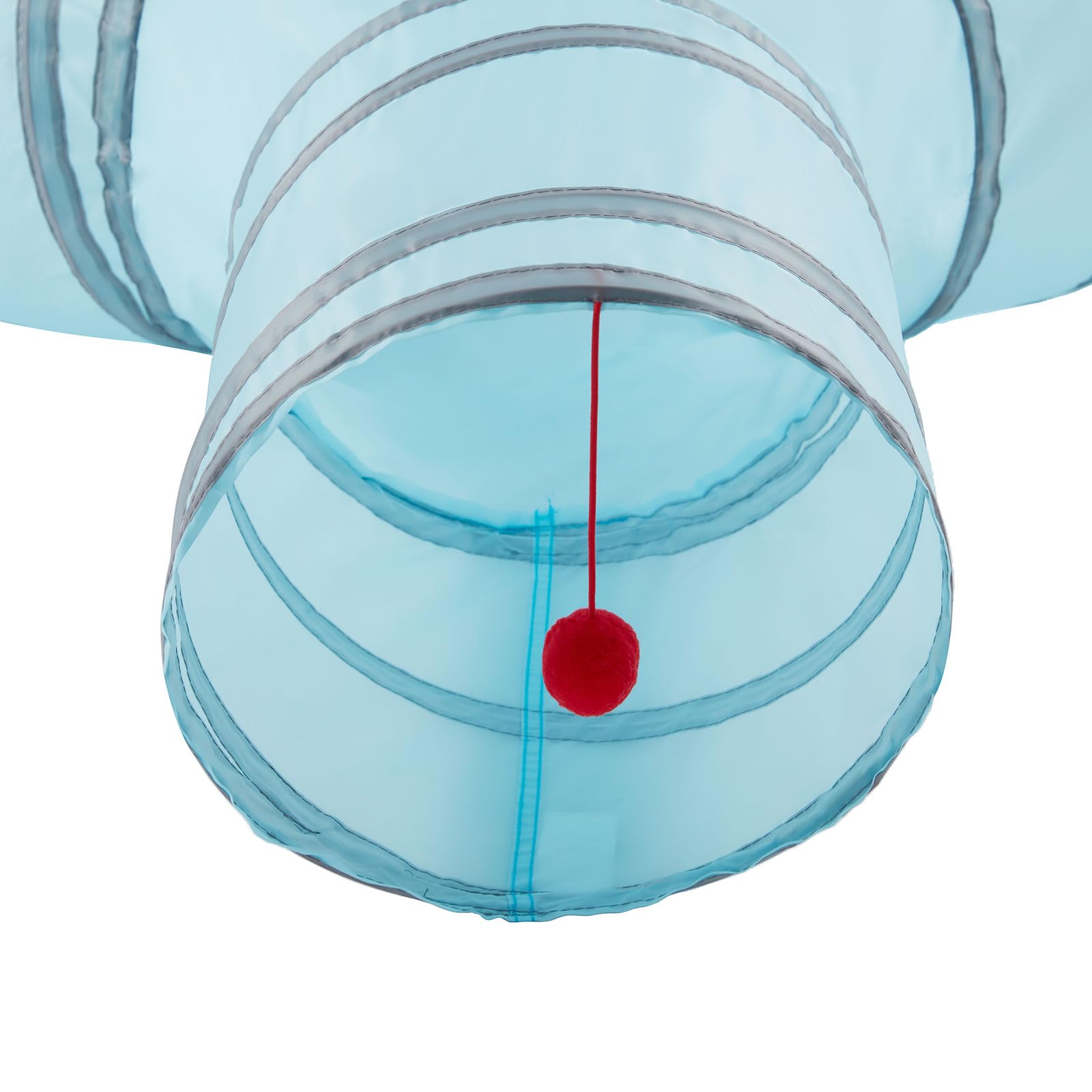 LeamStyle Home cat tunnels open tunnel view encourages curious cat exploration