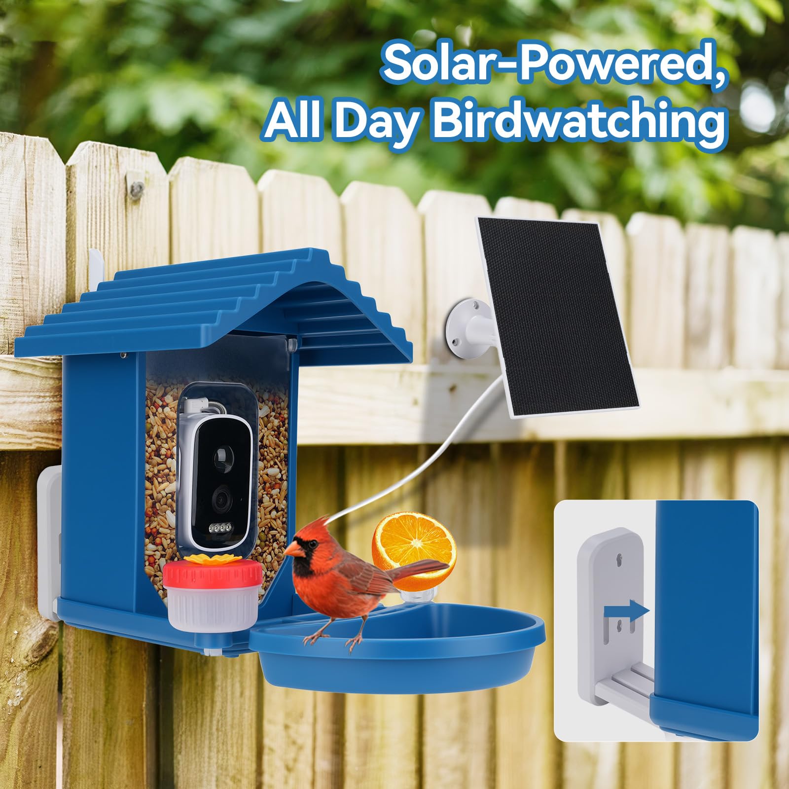 Leapbird bird feeder squirrel-proof cable image shows durable protection against rodents.