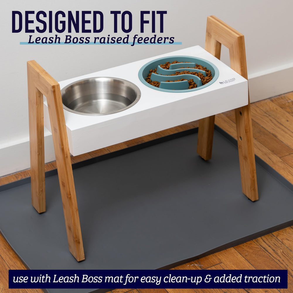 Leash Boss convierte la hora de comer en un juego interactivo.