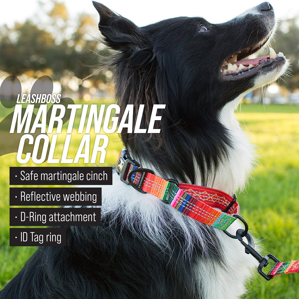 Leash Boss neoprene padded interior provides gentle comfort on a dog's neck.