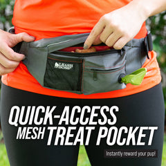 Leash Boss storage pockets for gear and accessories