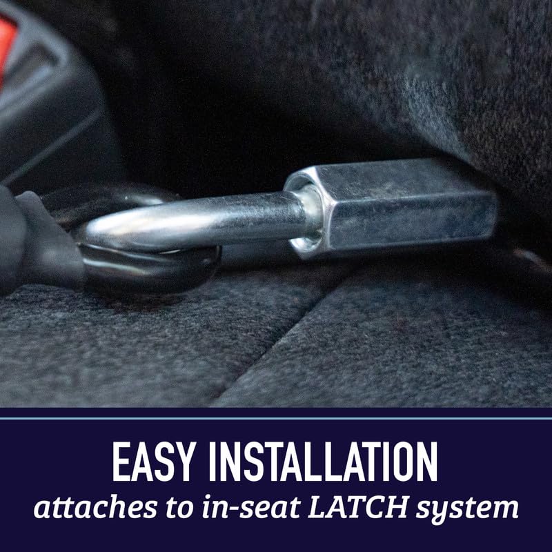 Leashboss 31-inch tether length balances flexibility and control for large dogs.