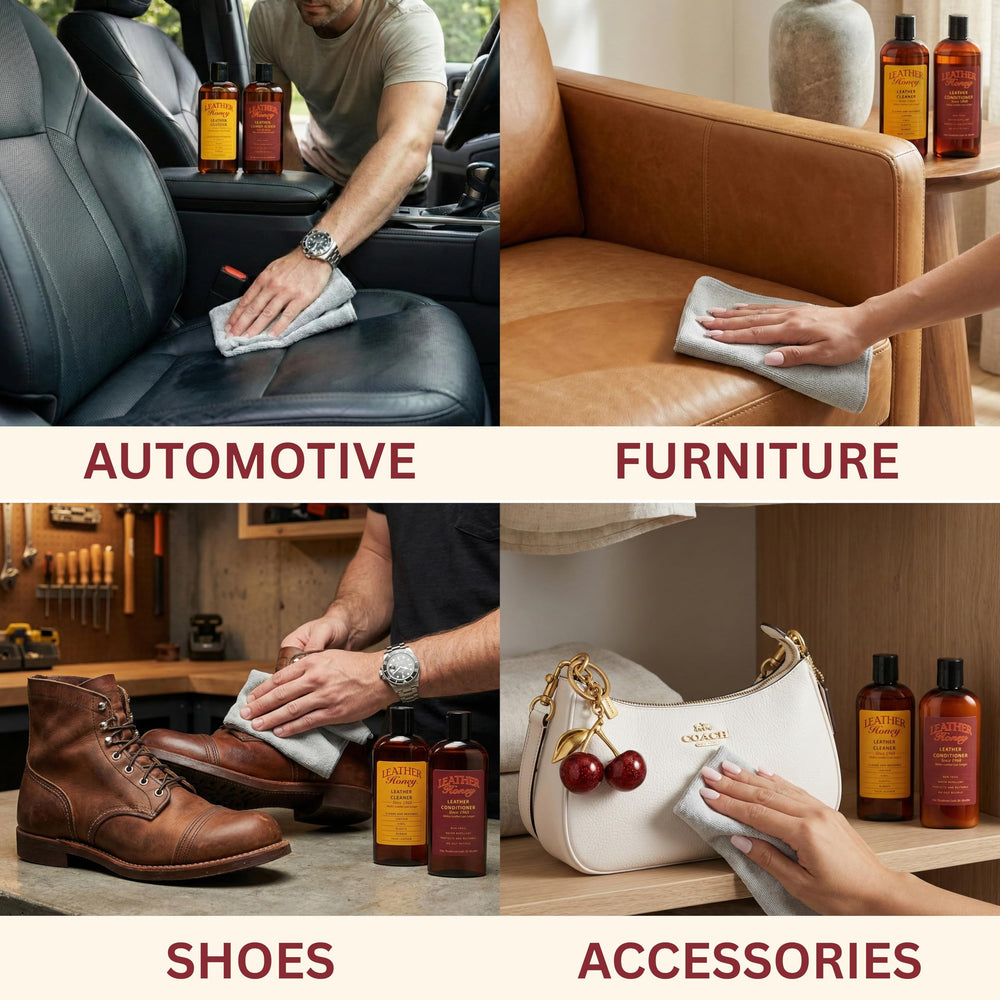 Leather Honey limpiador cuero para asientos de coche, elimina suciedad