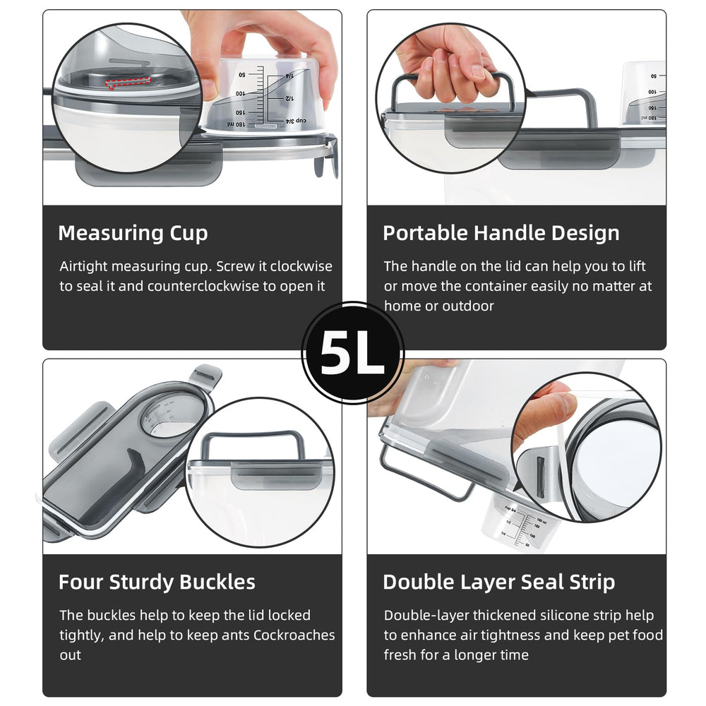 LEAWALK ergonomic handle for easy one-handed carrying and transport.