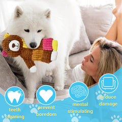 LECHONG elephant plush toy with soft texture for calm playtime.