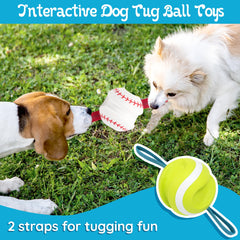 LECHONG high-bouncy PU foam dog ball—durable fetch toy.