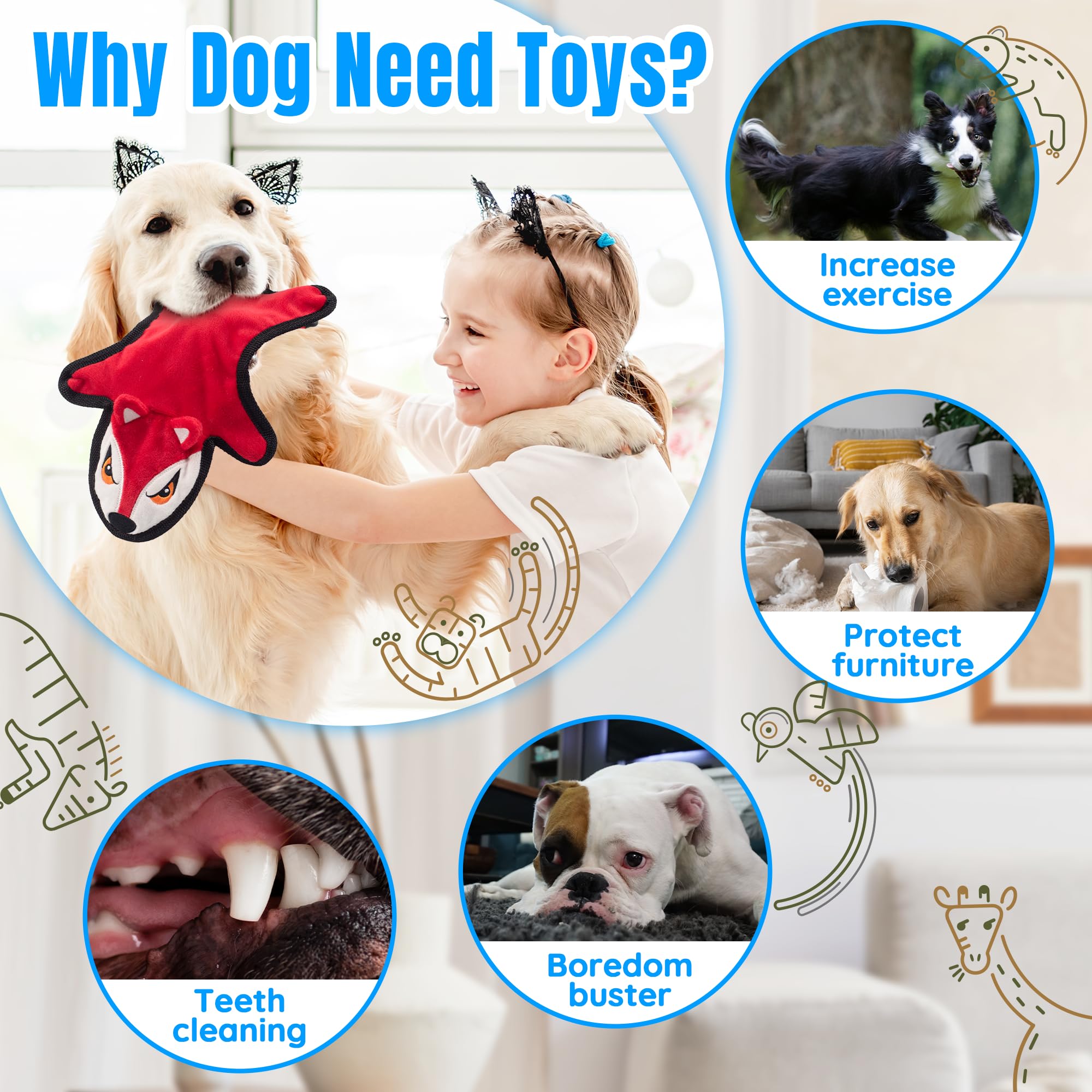 LECHONG no-stuffing plush closeup shows durable stitching and mesh