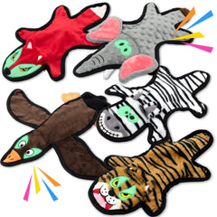 LECHONG geese glow toy with eye glow for nighttime findability and fetch