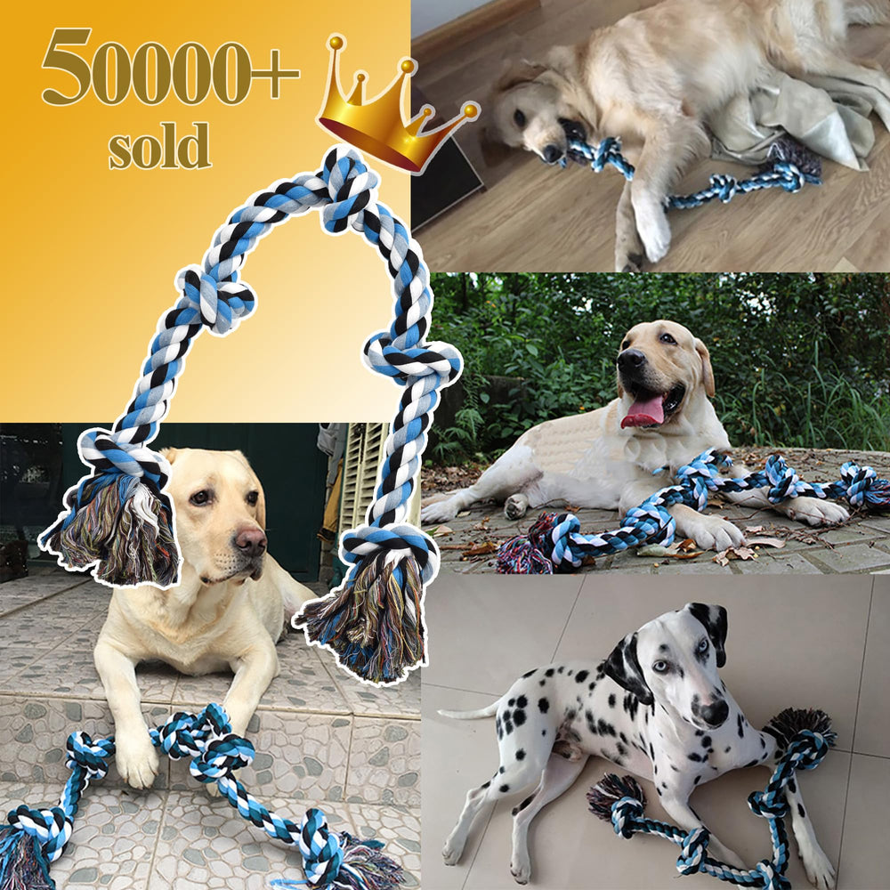 LECHONG safety-first rope toy prompts supervised play to prevent swallowing