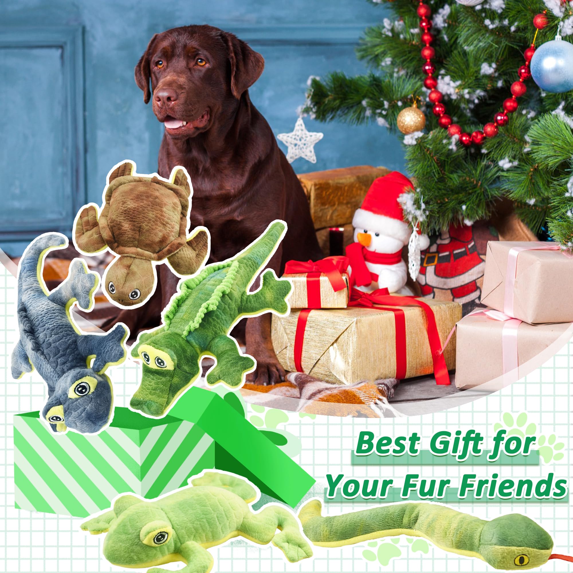 LECHONG stuffed animal dog toy close-up embroidery showing embroidered eyes and reinforced seams