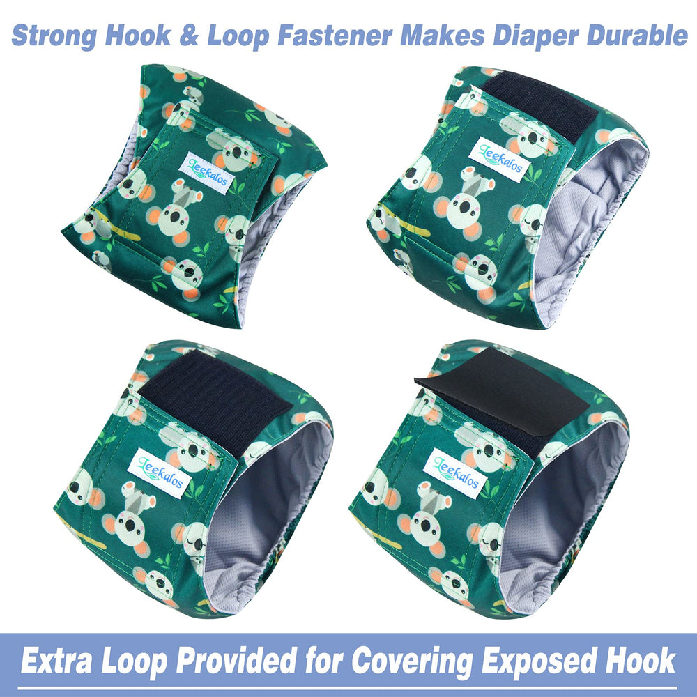 Leekalos dual-layer absorbent pad reduces leaks and keeps your pet dry.