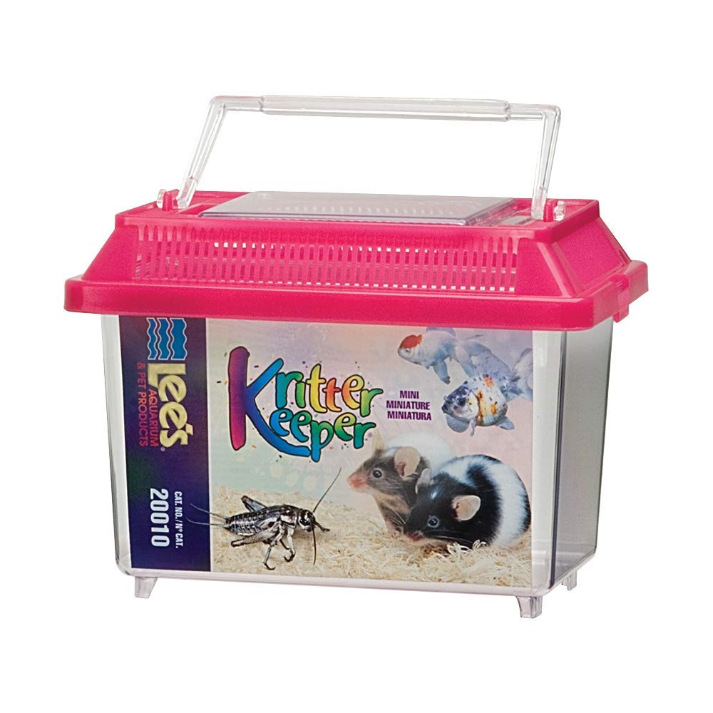 Lee's Kritter Keeper mini rectangle ideal as a compact aquarium habitat.