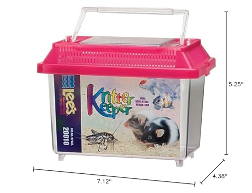 Lee's Kritter Keeper mini rectangle serves as an insect haven and nursery.