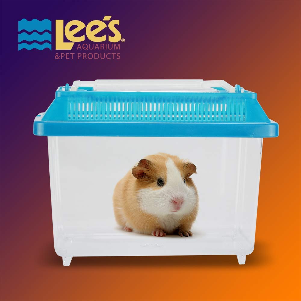 Lee's Kritter Keeper mini rectangle ventilation emphasizes safe airflow for critters.