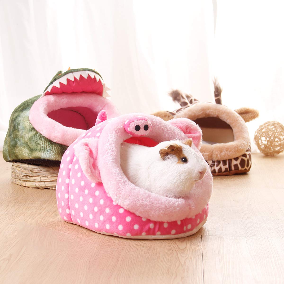 LEFTSTARER Cartoon Shapes Packaging image features giraffe, crocodile, pig, and koala.