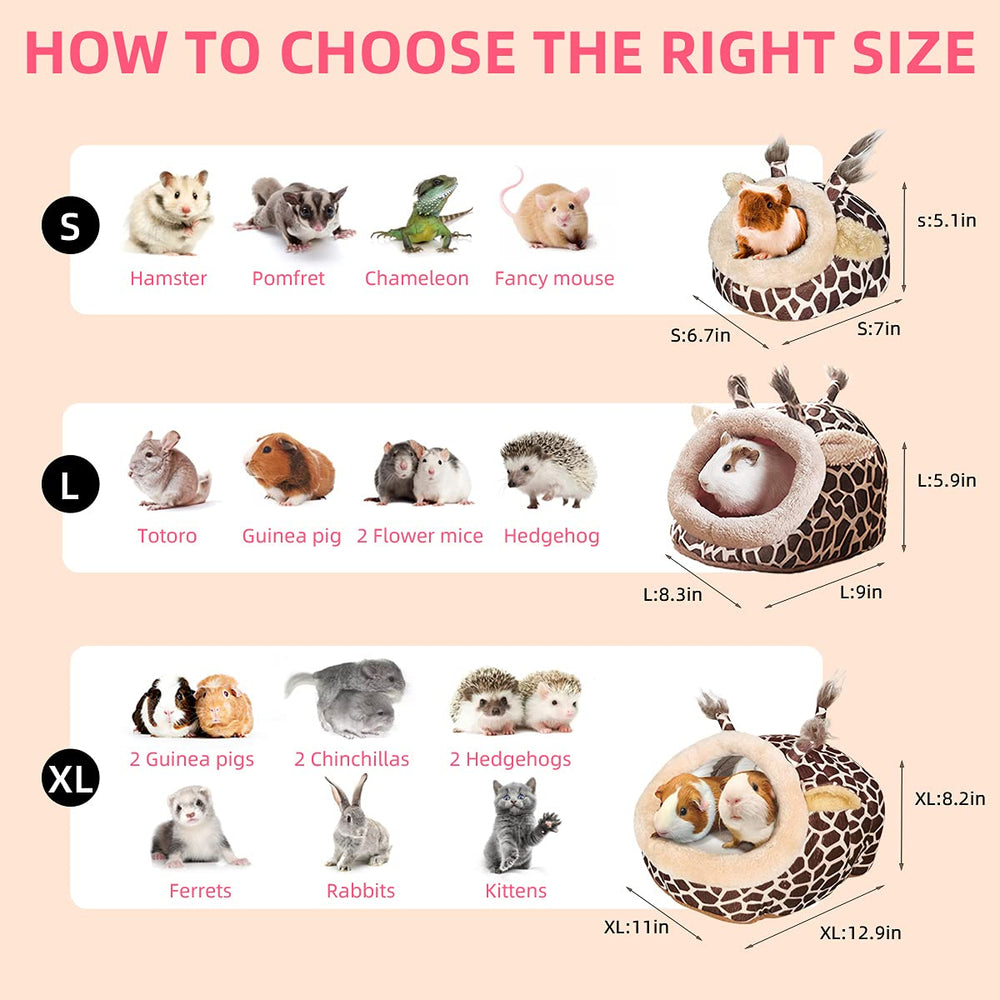 LEFTSTARER Guinea Pig Bed interior close-up highlights soft filling for comfort.