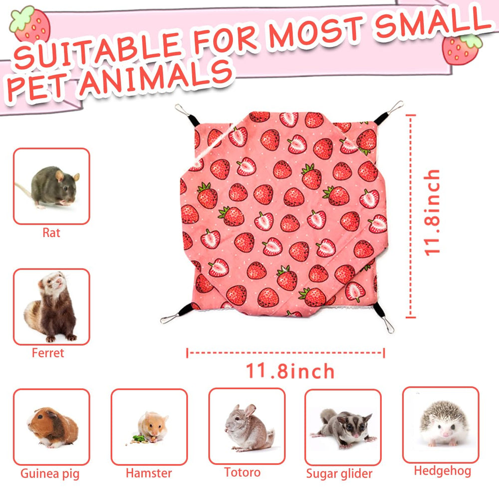 LEFTSTARER compact-size hammock fits small pets and supports comfortable lounging