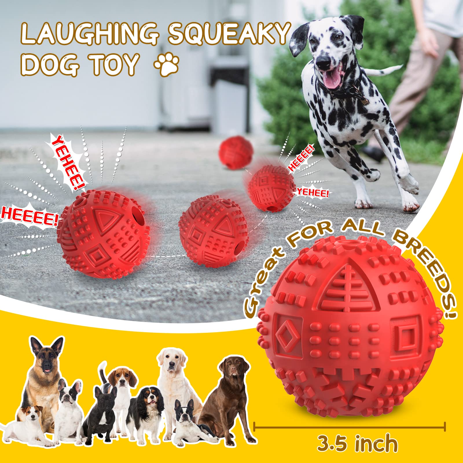 LEGEND SANDY Natural rubber texture detail highlights durability and safe chewing.