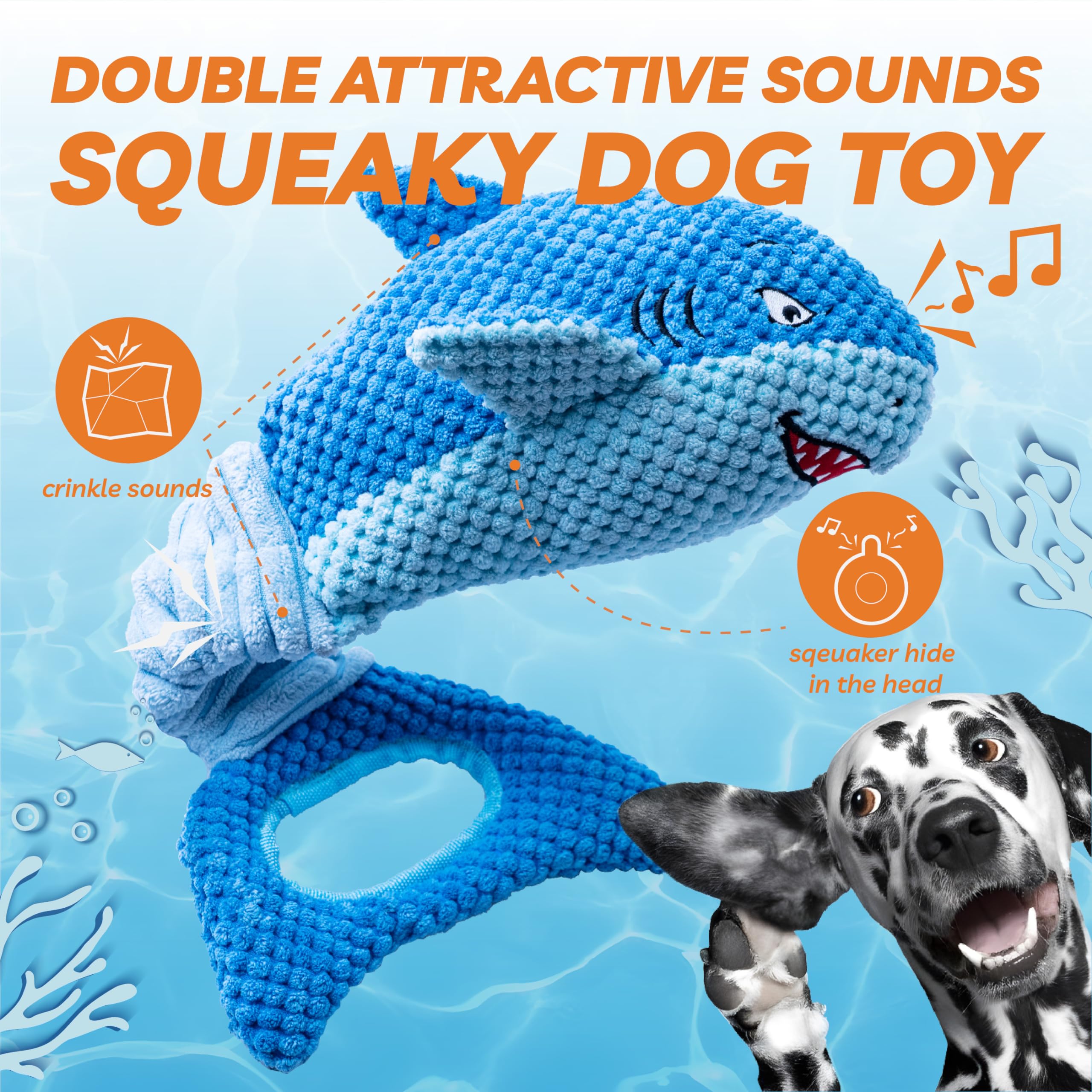 LEGEND SANDY plush chew toy with reinforced seams promises long-lasting chewing.