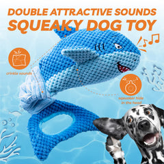 LEGEND SANDY plush chew toy with reinforced seams promises long-lasting chewing.