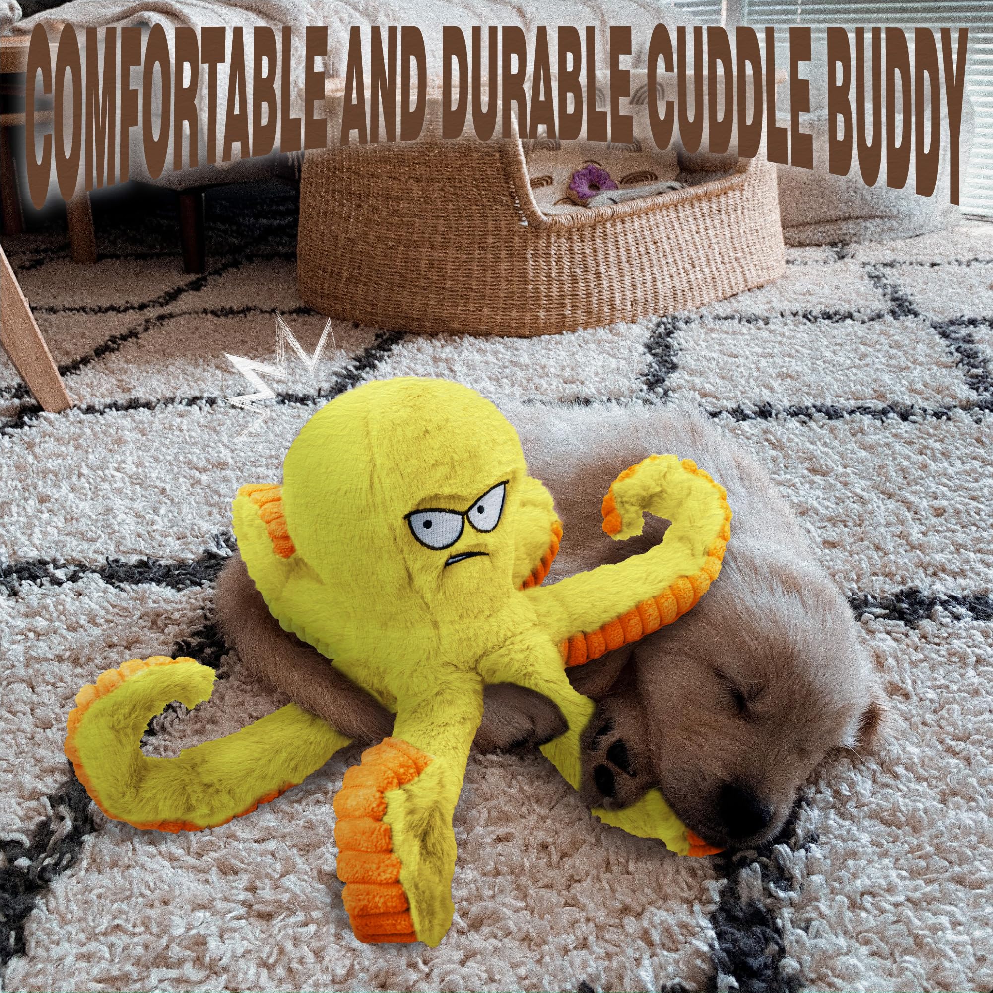 Legend Sandy Pulpo Amarillo facilita juego activo y evita el aburrimiento