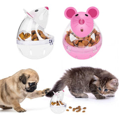 Legendog cat slow feeder ball mice-shape design captures attention for play.