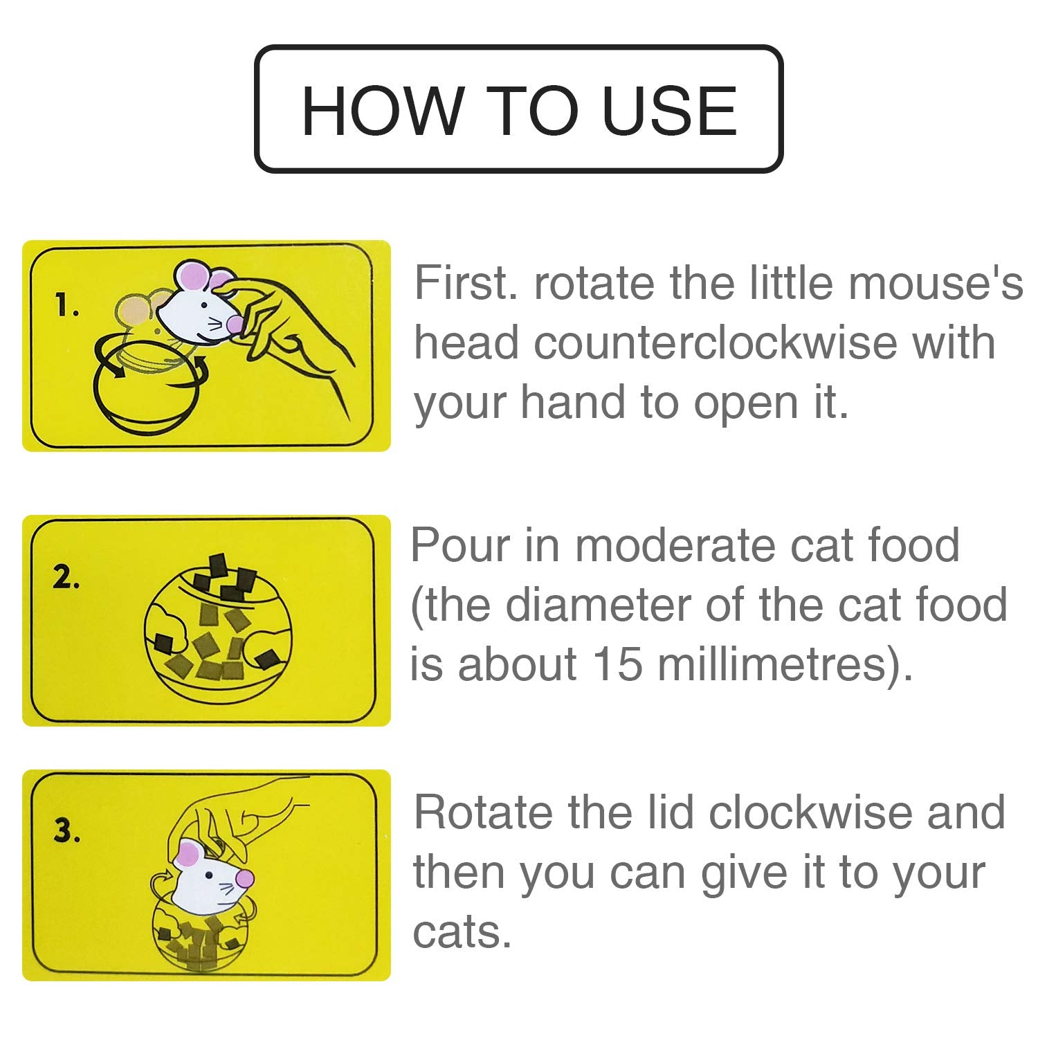 Legendog cat slow feeder ball packaging for easy gifting and setup.