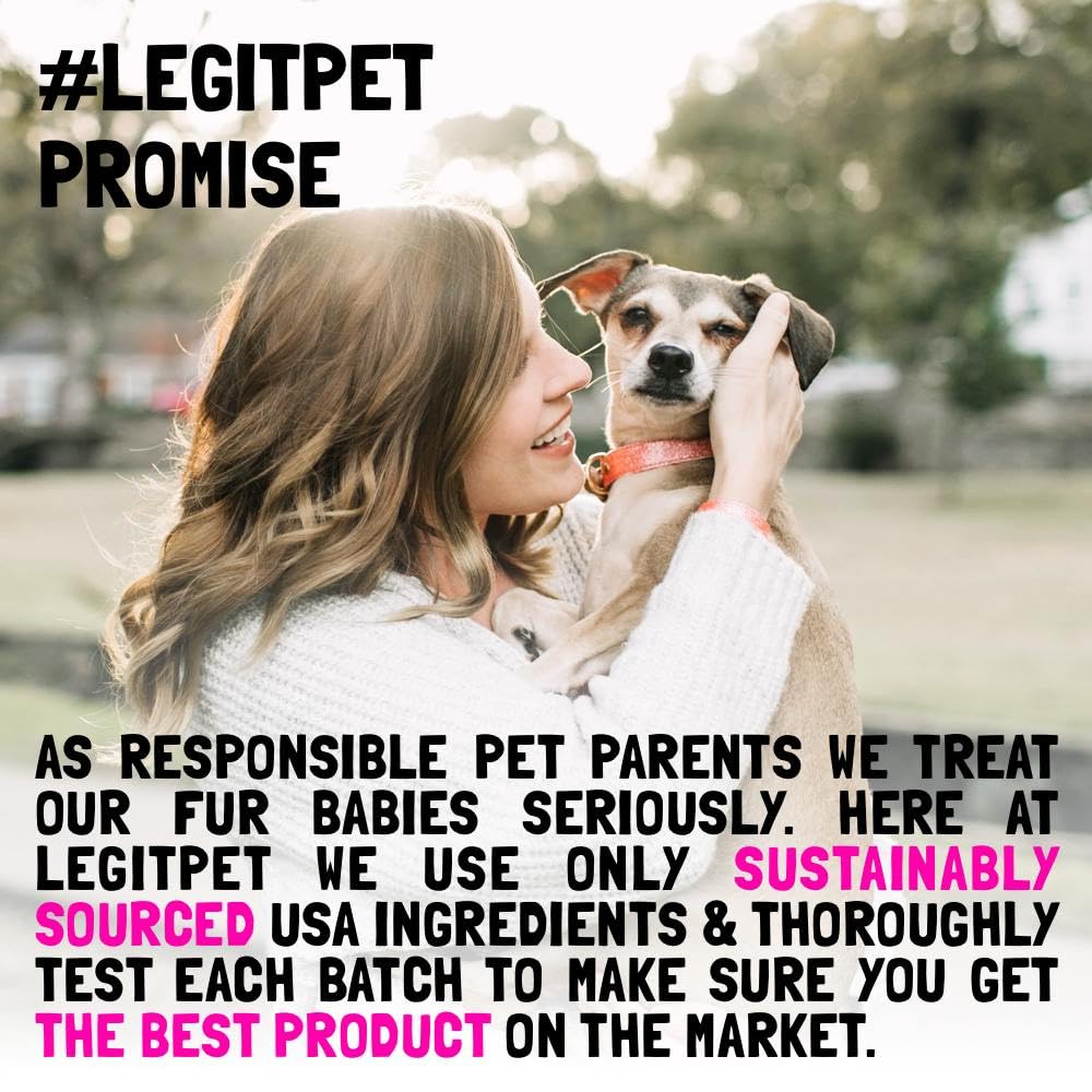 LEGITPET senior-dog-treat-bowl shows easy-to-serve option for aging joints.