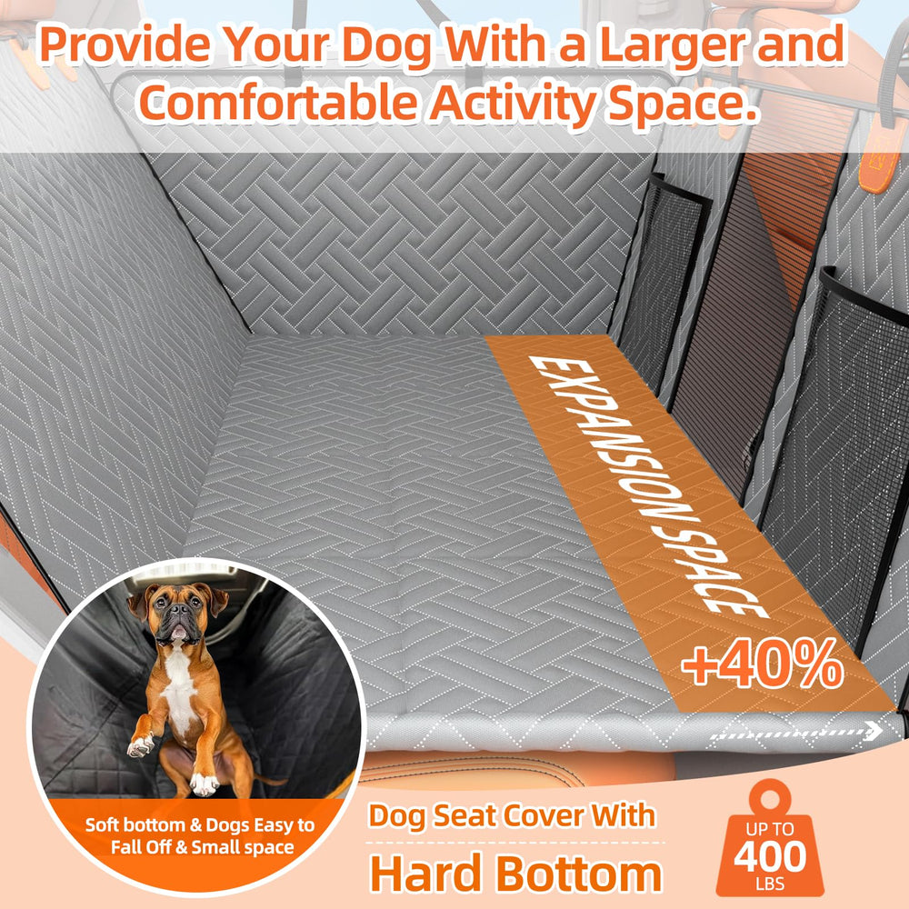 LEHNI hard-bottom plate support keeps car seating stable during rides.