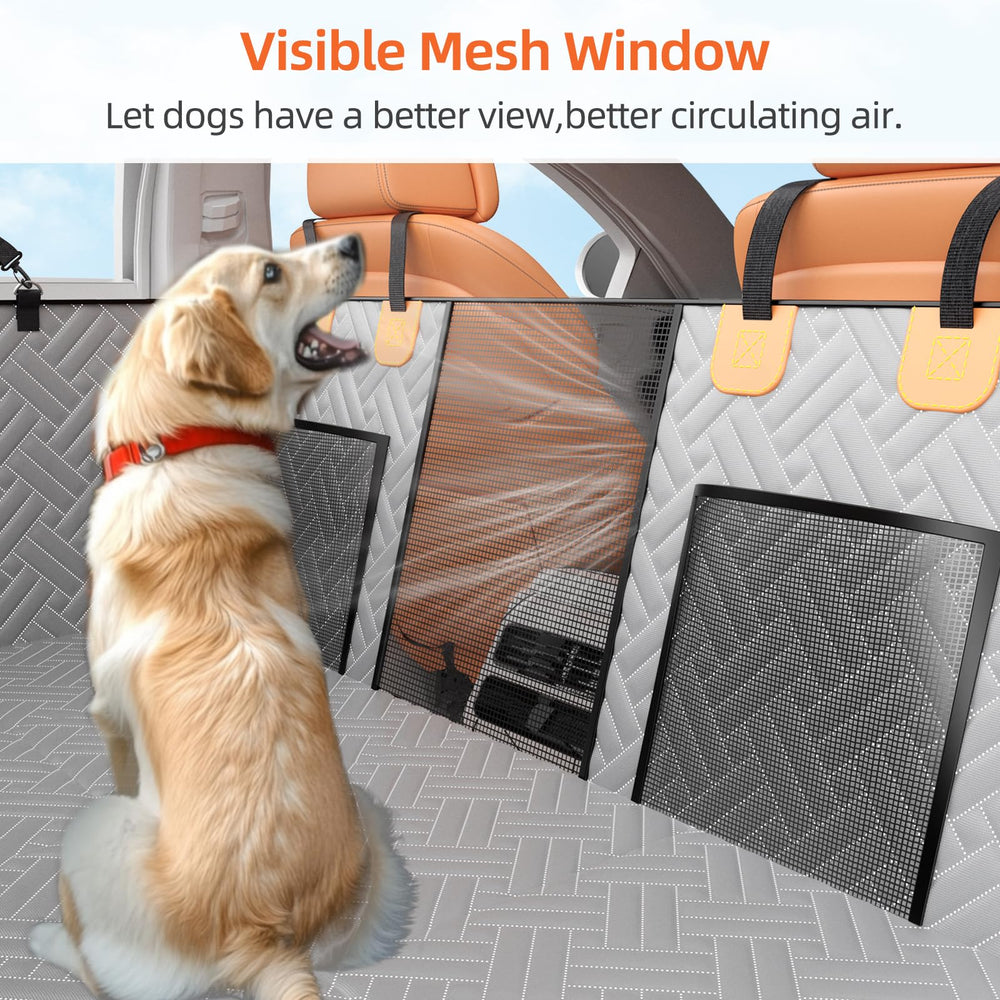 LEHNI waterproof fabric guards seats from spills and stains during adventures.