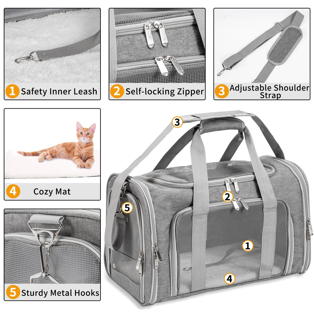 LEHNI interior with removable washable mat for easy cleaning