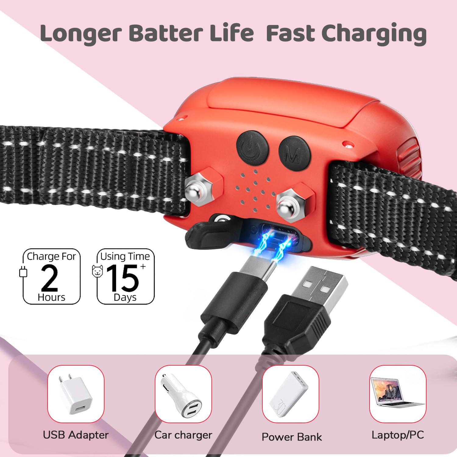 LeHuski USB charging setup enabling quick power top-ups