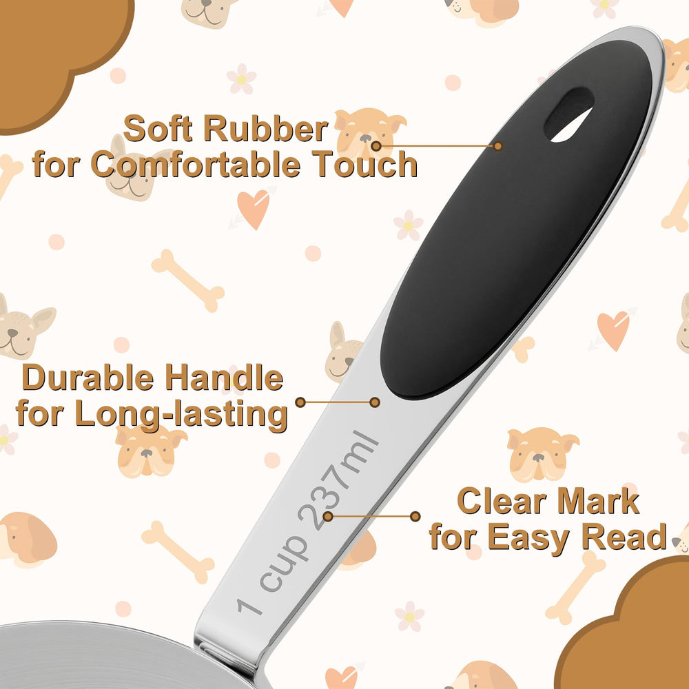 LEIFENY engraved 118 ml cup measurement demonstrates accurate portion guidance