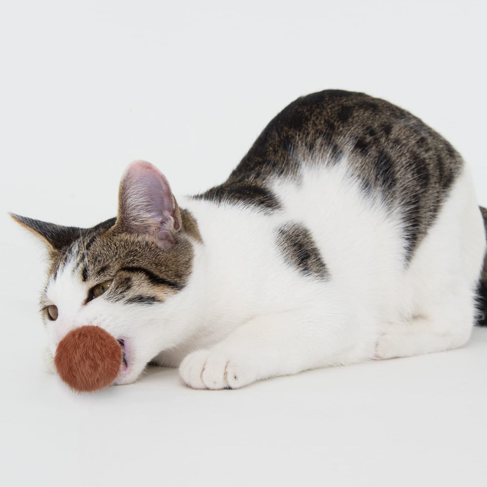 LEIFIDE rabbit fur pom pom ball—durable craft for extended play