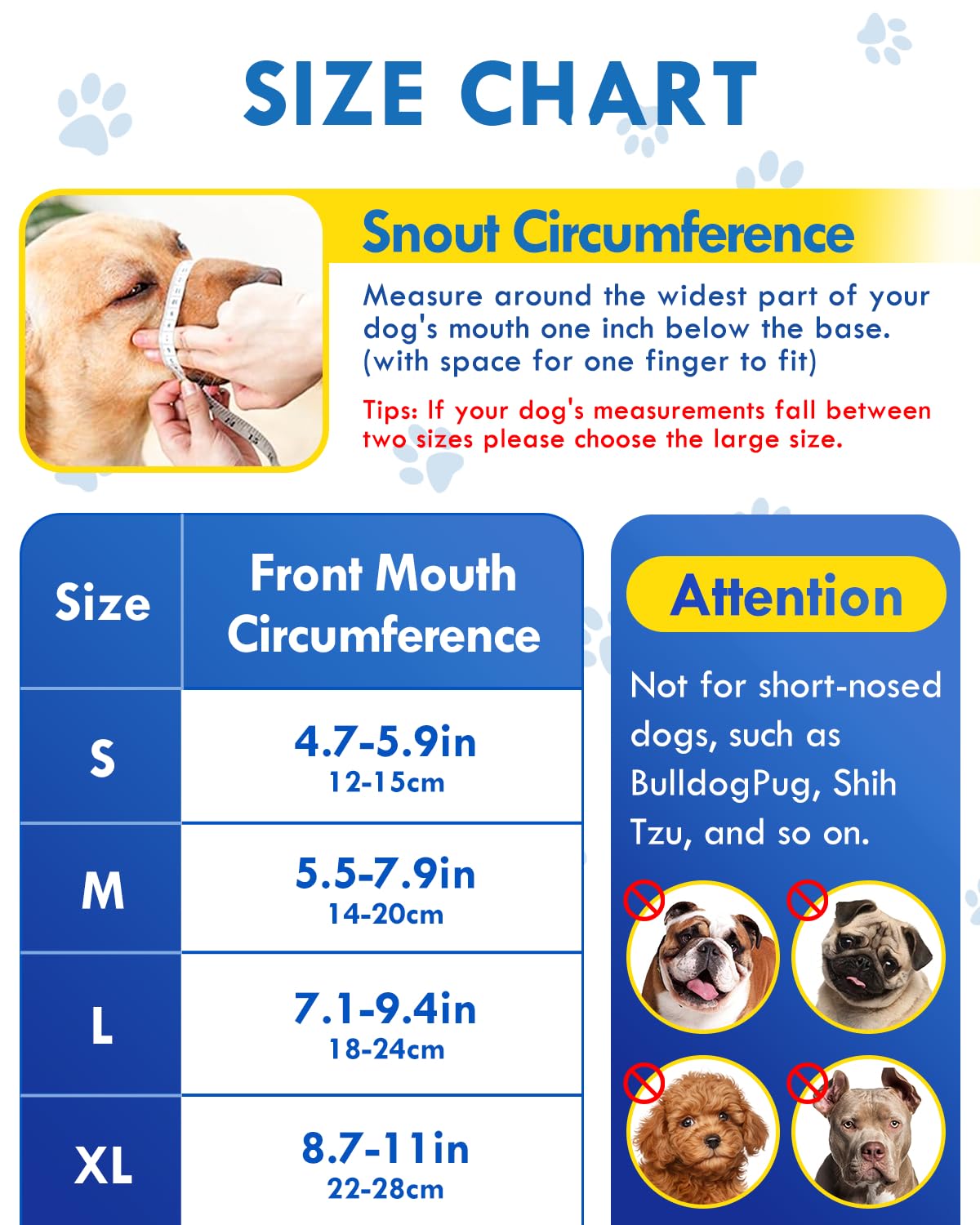 LEIGOPET dog muzzle breathable eyelet fabric keeps dogs cool