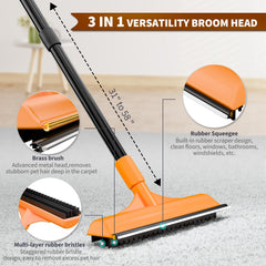Leishiyen dual sided handheld brush captures embedded fur on furniture