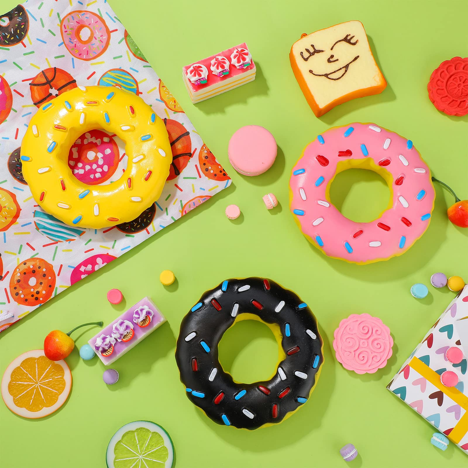 Leitee donut dog toy yellow improves chew durability during vigorous play