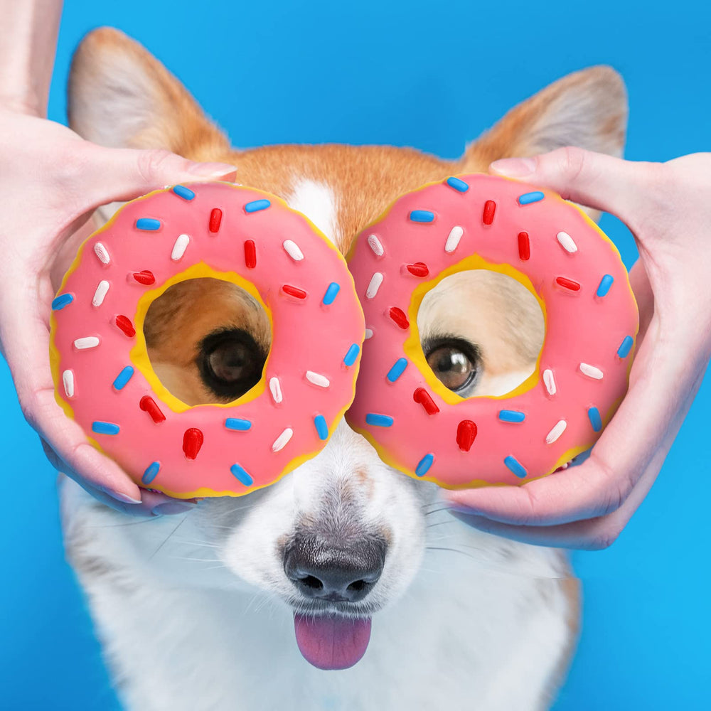 Leitee donut toy for puppies and aggressive chewers offers versatile play