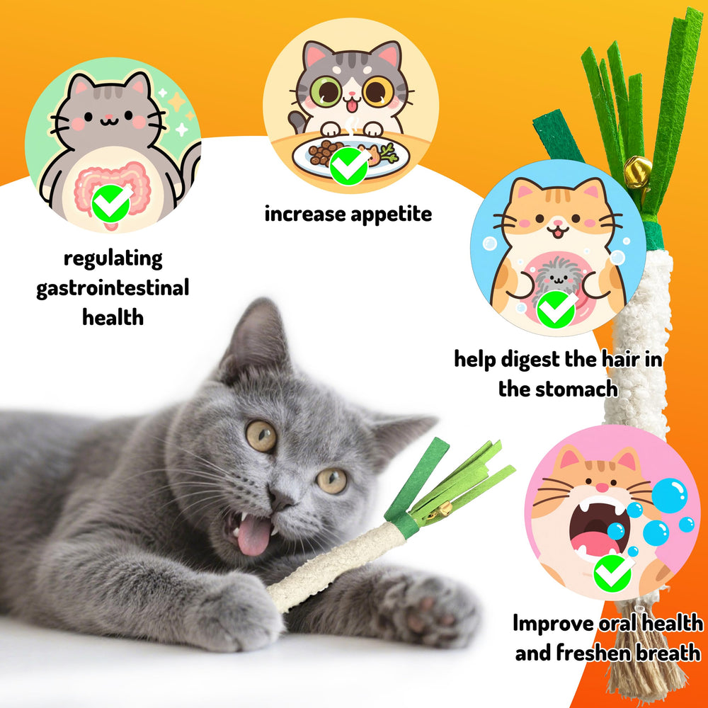 LEKEWPET Catnip Chew Stick durability shot highlights fray resistance.