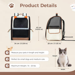 Lekereise collapsible pet carrier laid flat for compact storage.