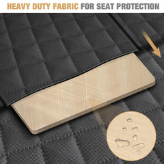 Lekereise waterproof Oxford fabric protects seats from spills and dirt during adventures.