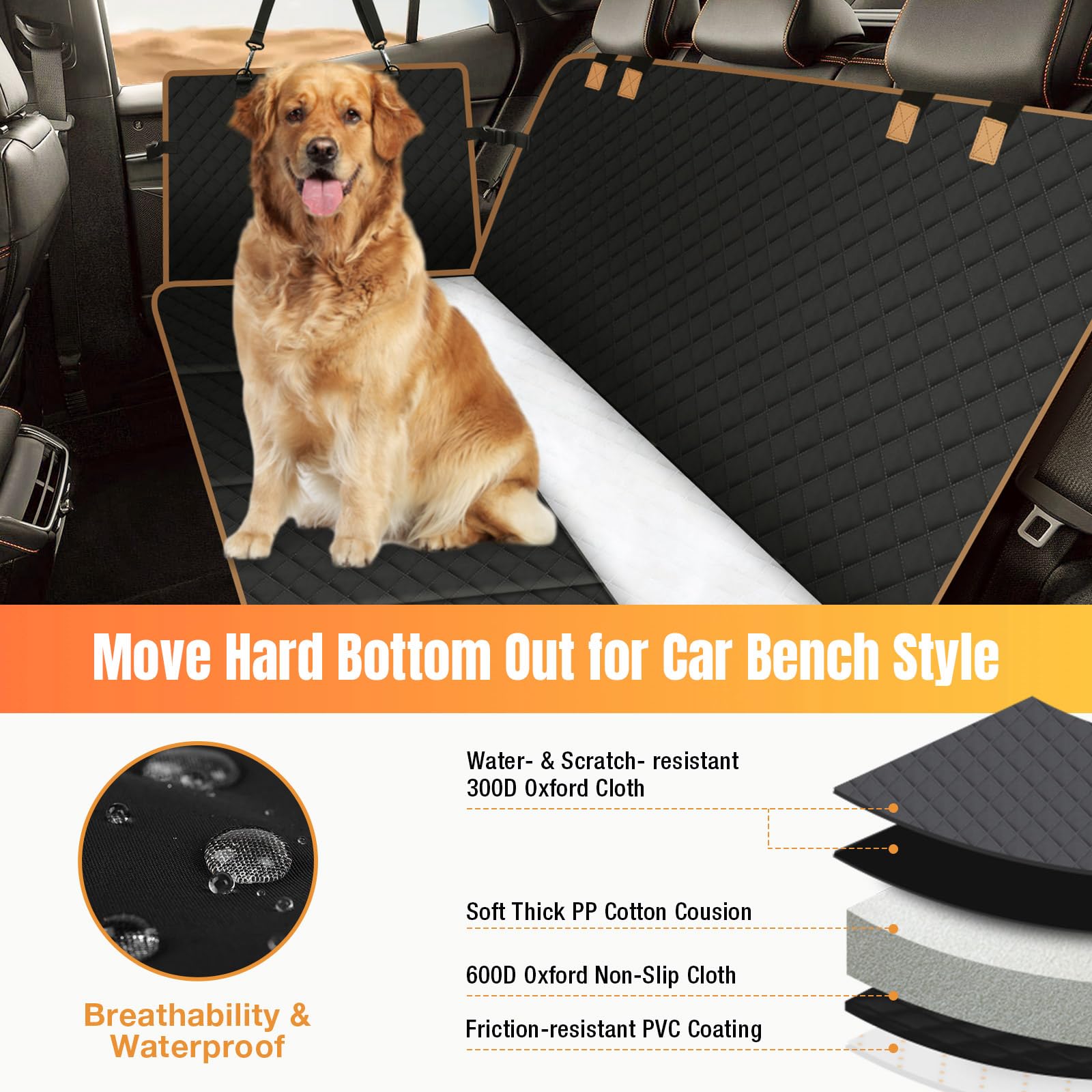 Lekespring easy installation with buckles saves time on road trips.