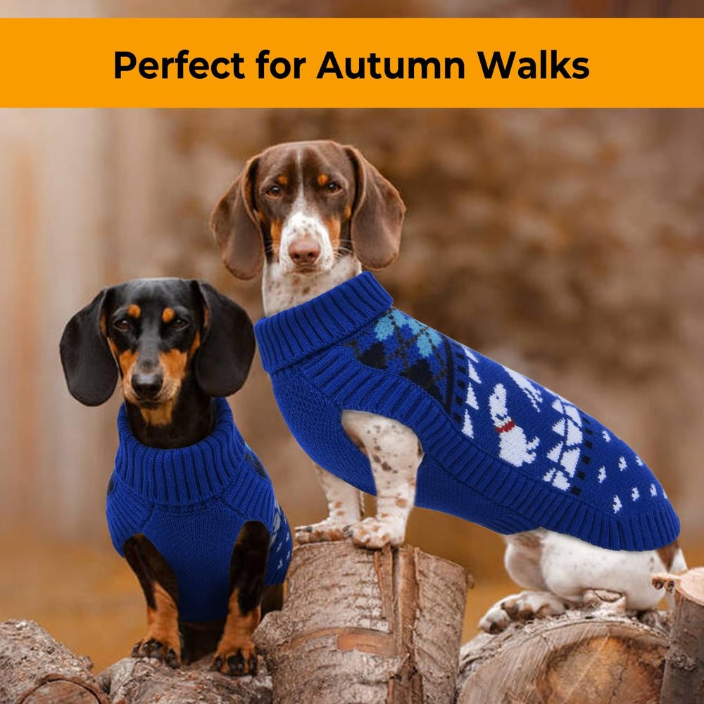 LeLePet dachshund sweater holiday-photo-ready option for festive moments.