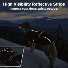 LelePet reflective dog vest improves nighttime visibility