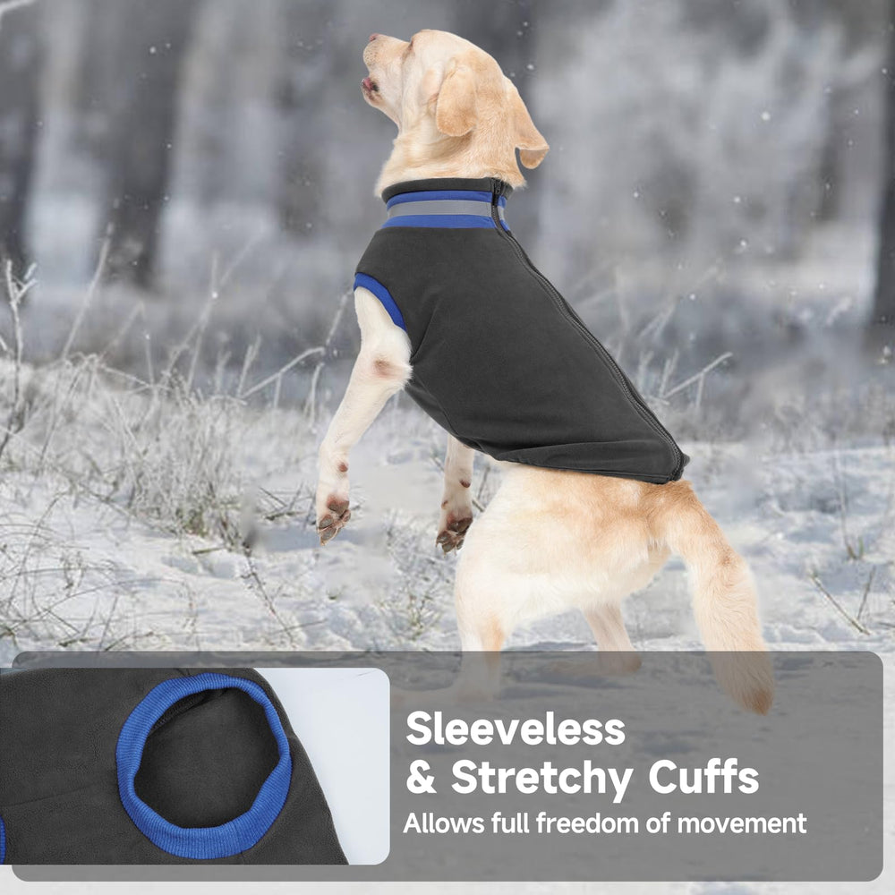 LeLePet small dog sweater XS-3XL provides snug, secure fit for many breeds.